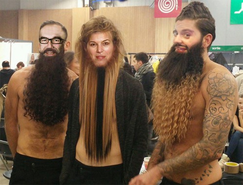 Montage Biblond barber