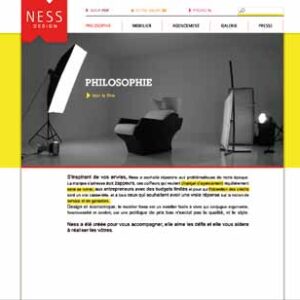 Ness a son site Internet!