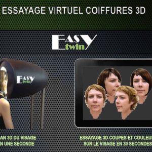 Essayage virtuel de coiffures