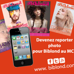 Devenez reporter Biblond au MCB