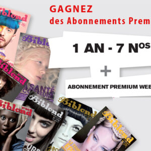 Des abonnements Premium Biblond à gagner