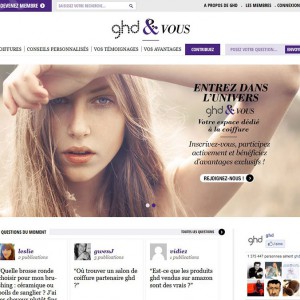 Le site ghd et vous enfin en ligne