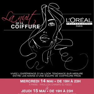 L’Oréal Professionnel lance sa 1ére Nuit de la Coiffure