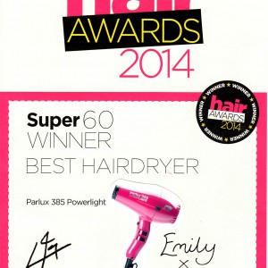 Le sèche-cheveux Parlux 385 Power Light® obtient un prix international