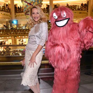 Un « Noël monstre » aux Galeries Lafayette avec Hairdreams