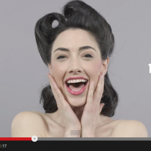 Vidéo : 100 ans de coiffure en une minute