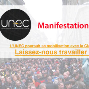 Coiffeur l’Unec appelle à manifester le 23 mars