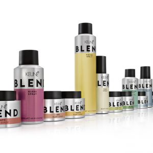 Créez votre tendance avec Blend, la gamme de produits de styling Keune