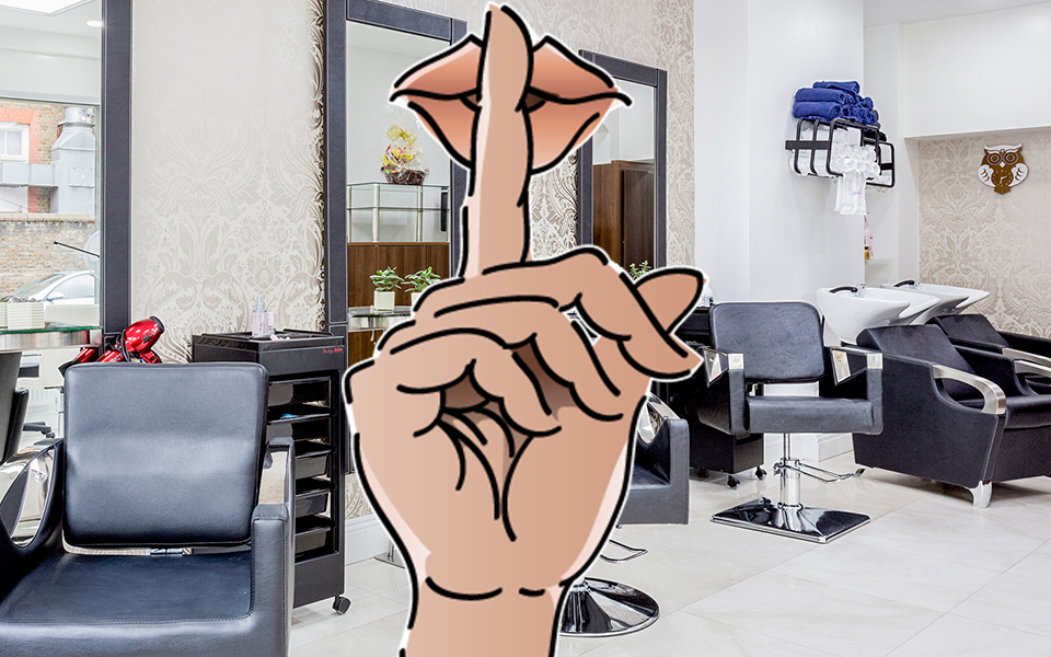 Le Silence En Salon De Coiffure Biblond Pour Les Coiffeurs