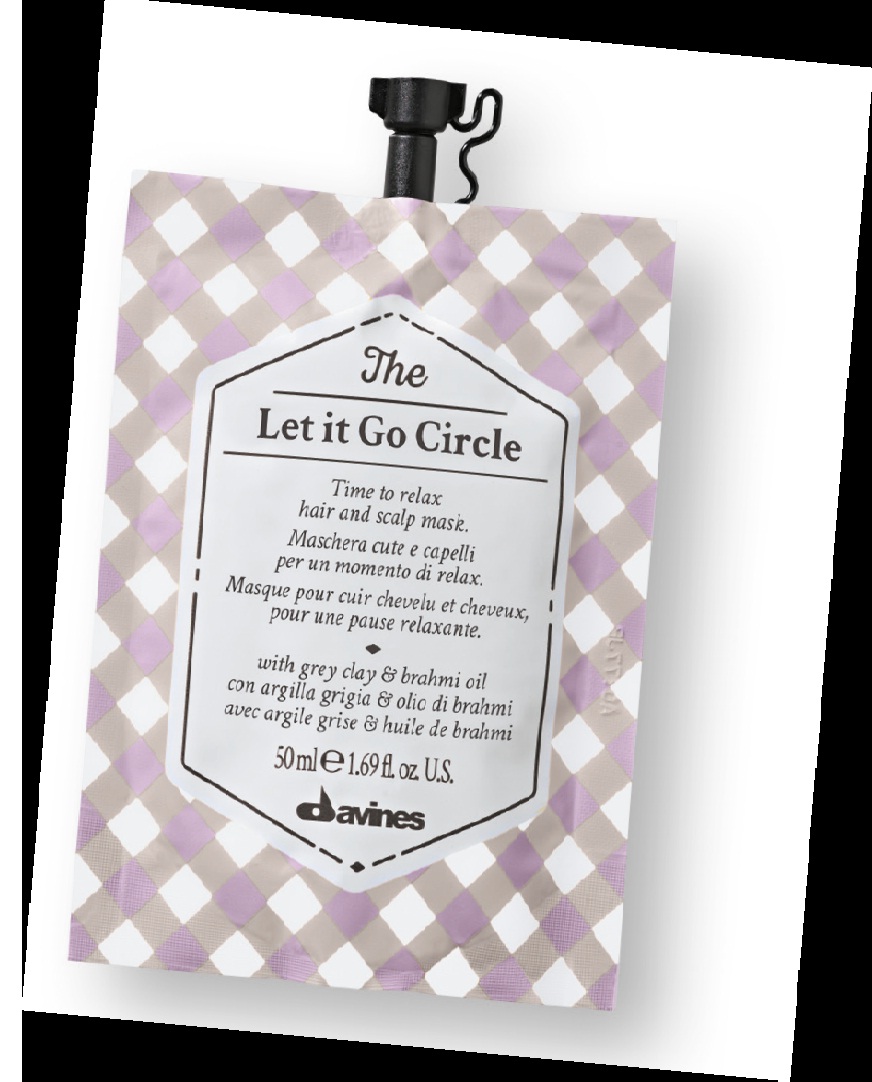 Lot De 4 Masques Capillaires Davines The Purity Circle - 200 Ml Total - Pour Tous Types De Cheveux - Neuf
