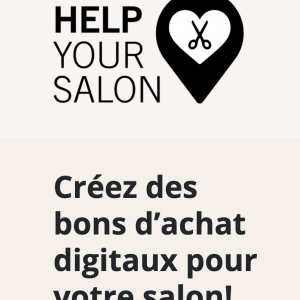 Covid-19, aidez votre salon avec HelpYourSalon.fr