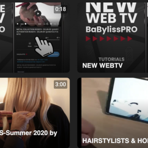 BaBylissPro® lance sa chaîne TV, une plate-forme de partage de vidéos pour les professionnels de la coiffure