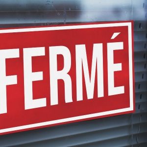 Fermeture des grands centres commerciaux