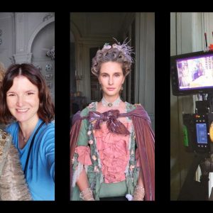 Beata Bourillon sur le tournage de la série « La guerre des trônes, la véritable histoire de l’Europe »