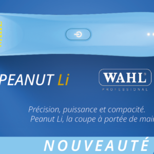 La tondeuse Peanut® de Wahl débarque en France : puissance, précision et légèreté au service des pros