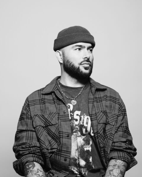 potrait du coiffeur Fabien Giambona pour la série Les saisons