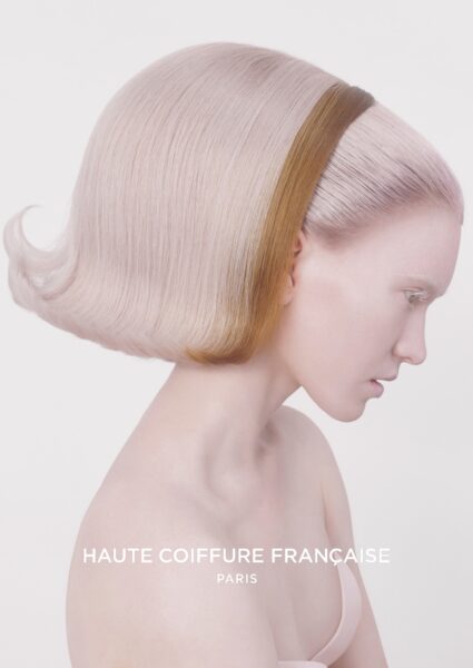 Coiffure rréalisé par le coiffeur Pierre Ginsburg